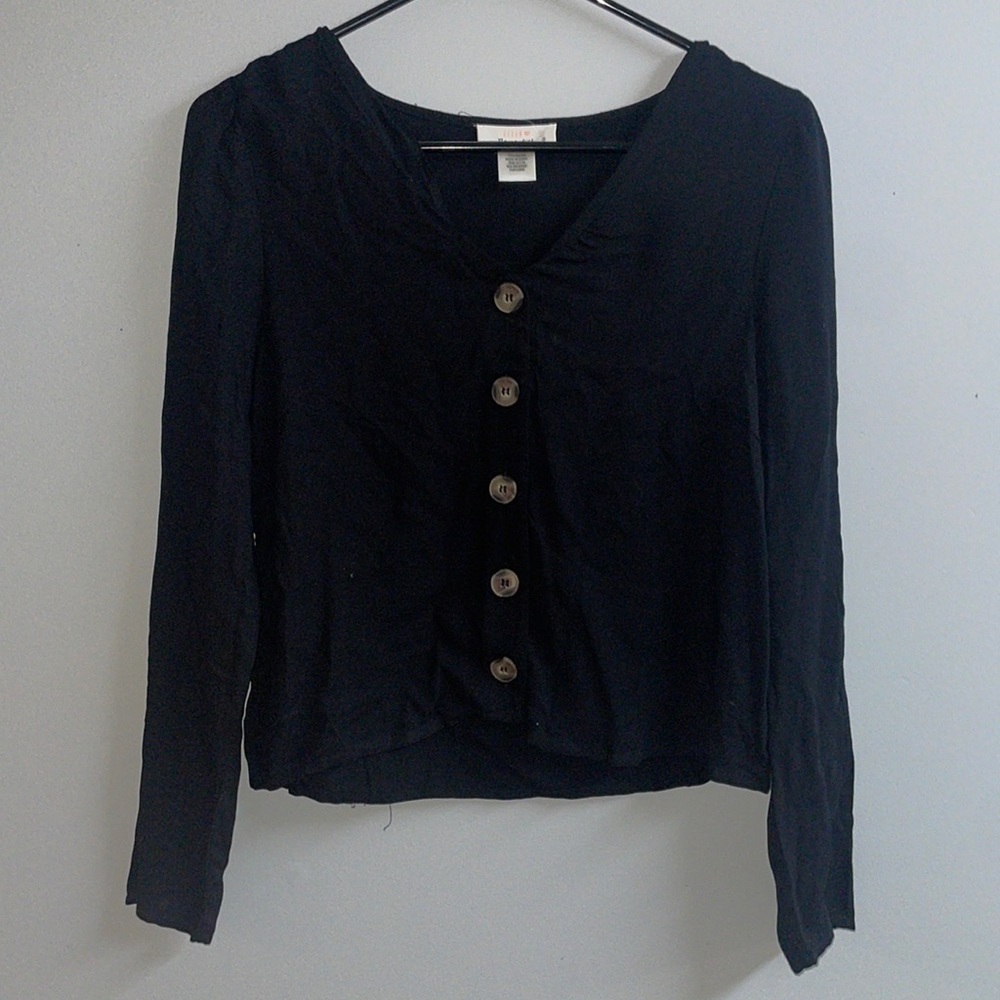 Button Up Casual Blouse